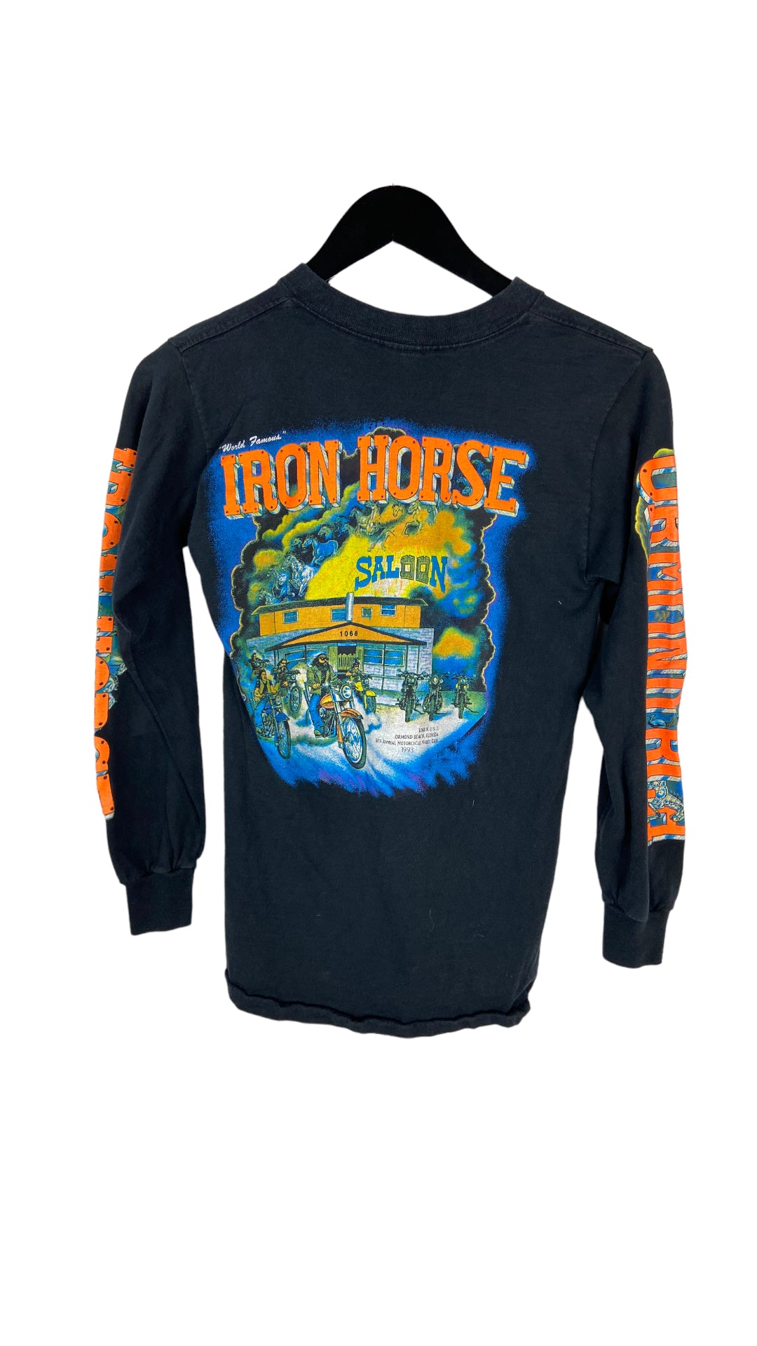 VTG Iron Horse saloon Long Sleeves Shirt Size S