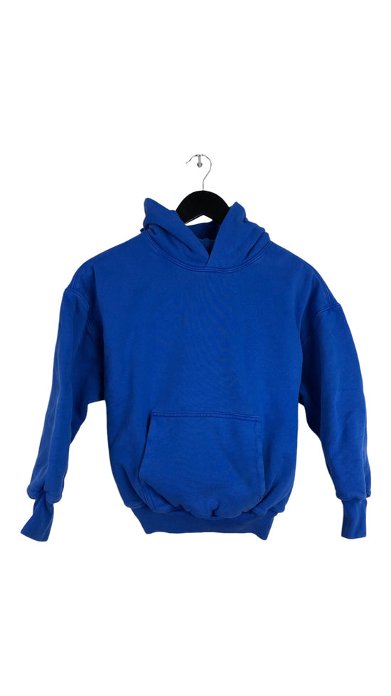 Kids Yeezy Gap Blue Hoodie Sz L