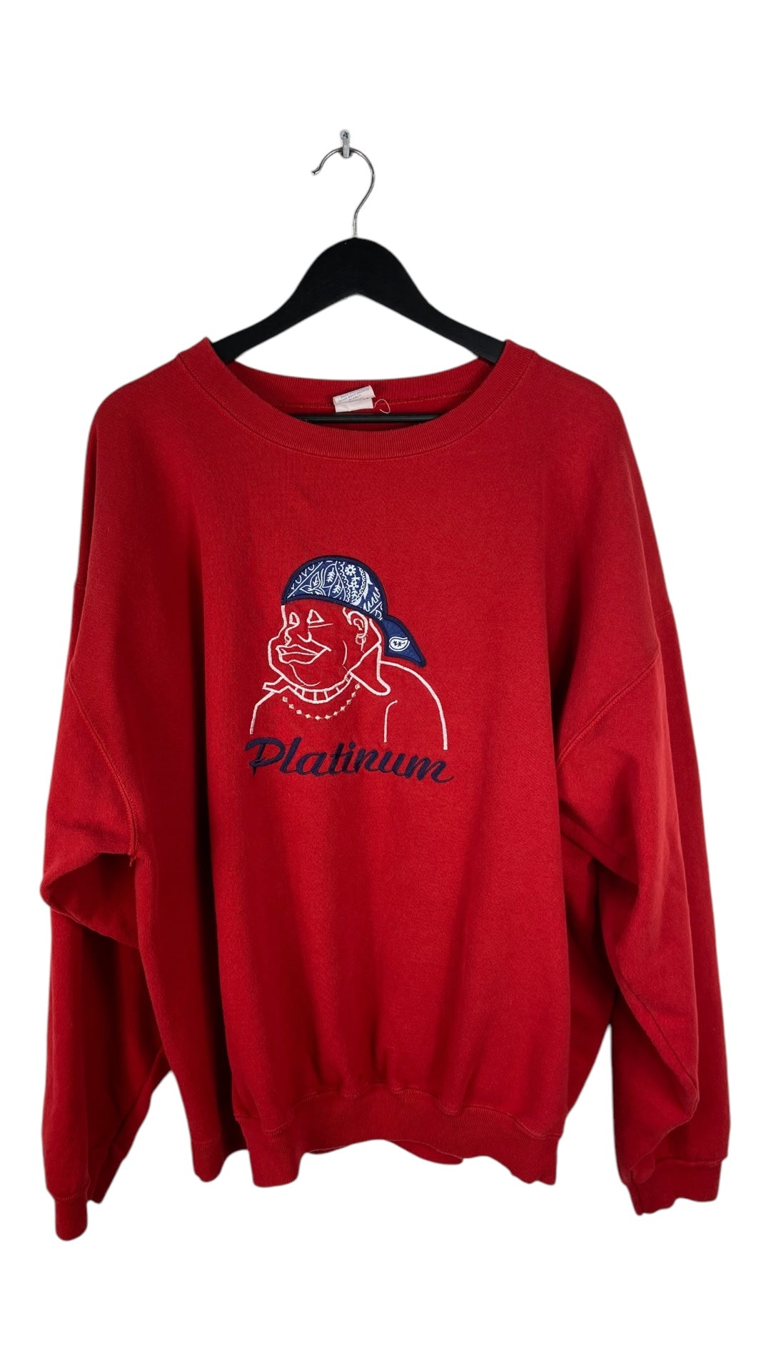 VTG Platinum Fubu Red Sweater Sz XXL