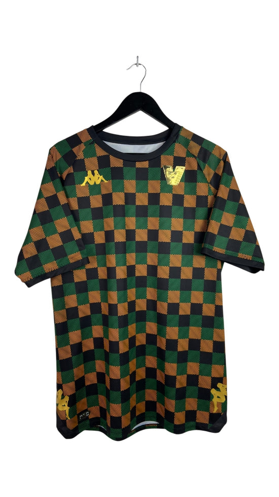 Venezia Kappa Green/Yellow Soccer Jersey Sz L/XL