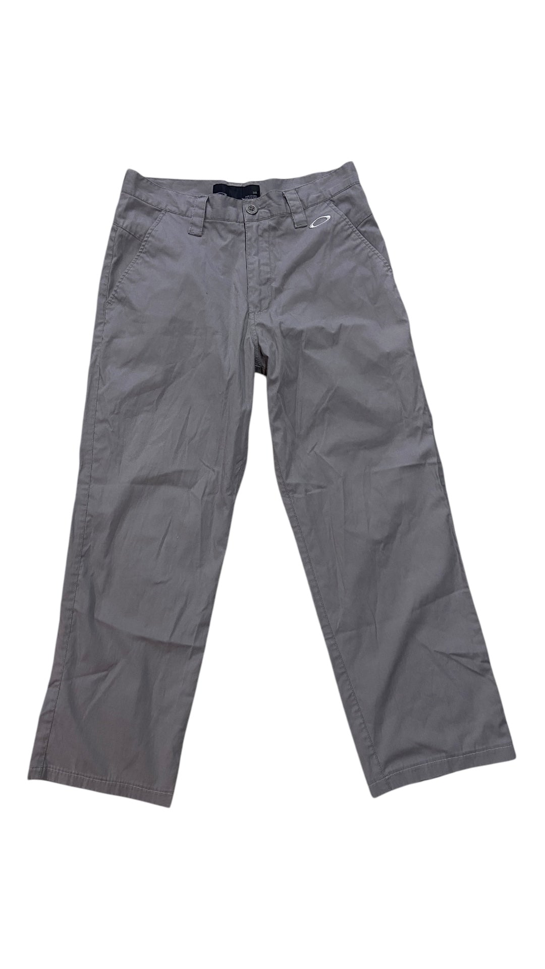 Y2K Oakley Grey Technical Lightweight Pants Sz 30x28