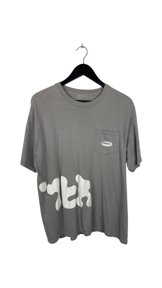 Merci Beaucoup Custom Grey Tee Sz L