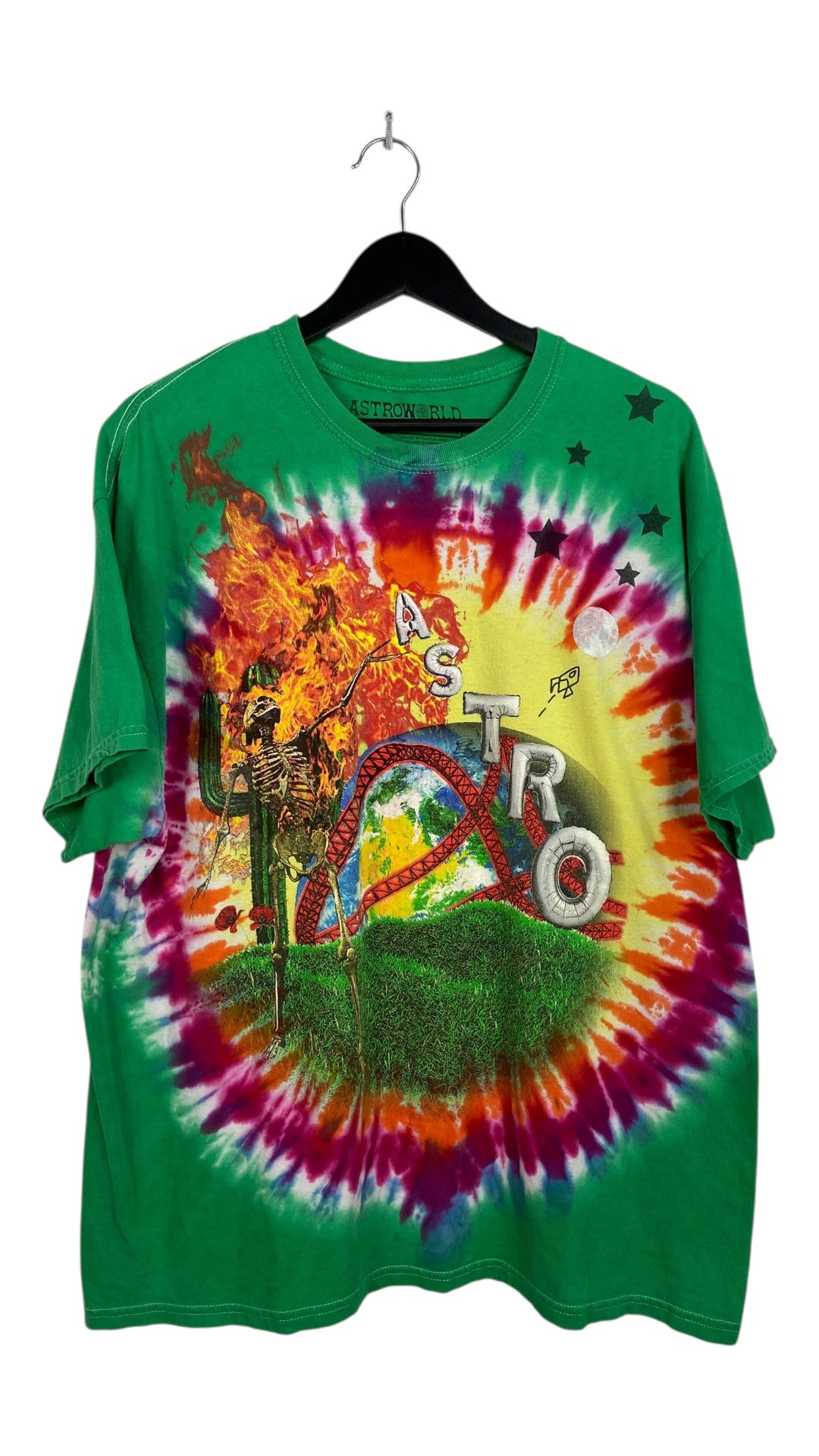 Astroworld Tie Dye Tee Sz XL