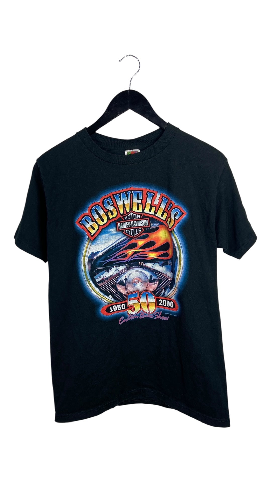 VTG Boswell Harley Davidson Anniversary Tee Sz M