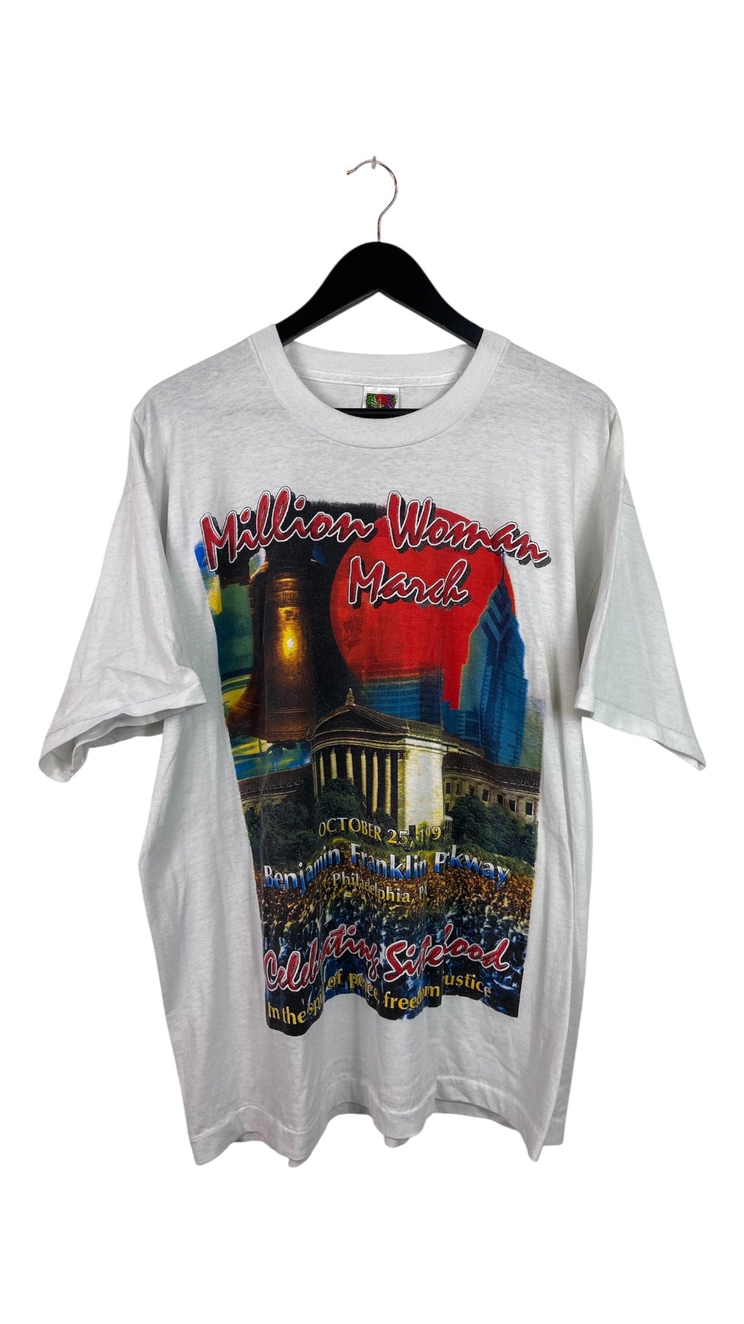 VTG Million Woman March 1997 Tee Sz XL