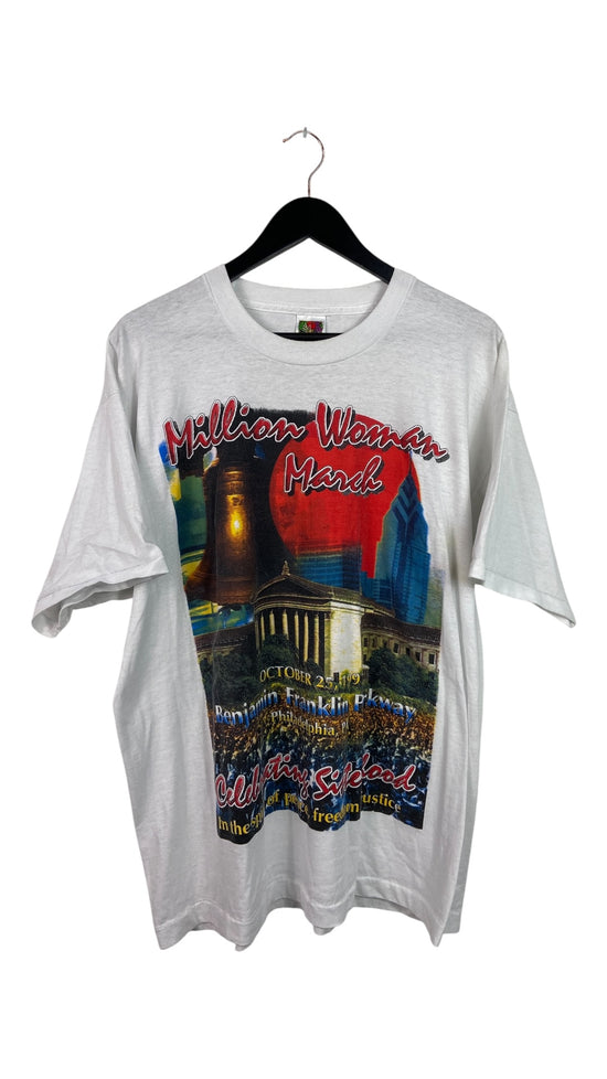VTG Million Woman March 1997 Tee Sz XL