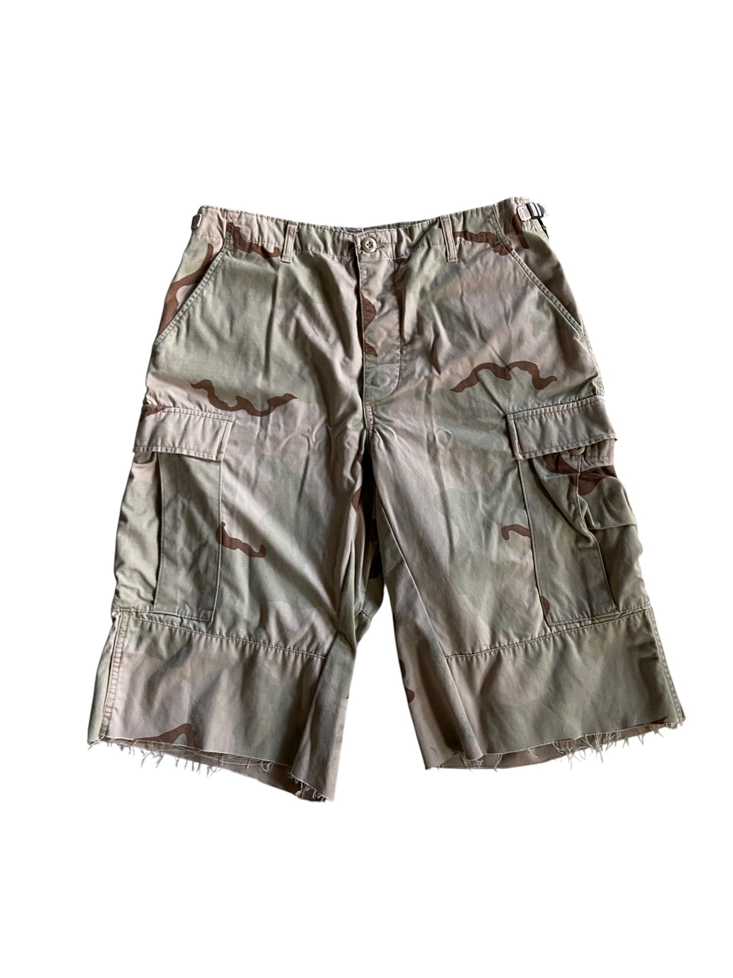 Reworked Baggy Desert Camo Shorts by david turner