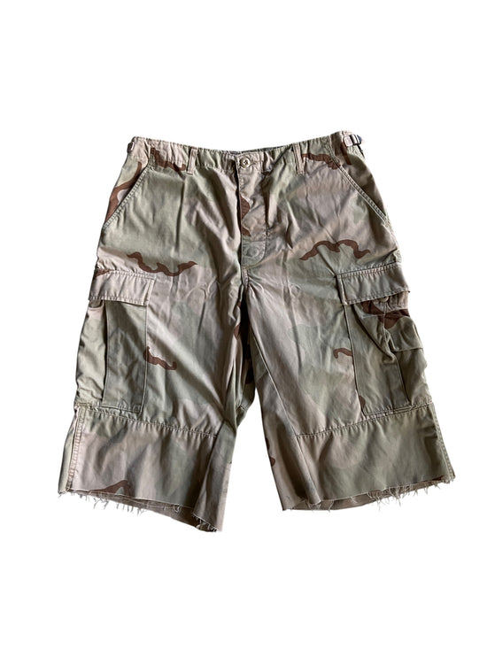 Reworked Baggy Desert Camo Shorts by david turner