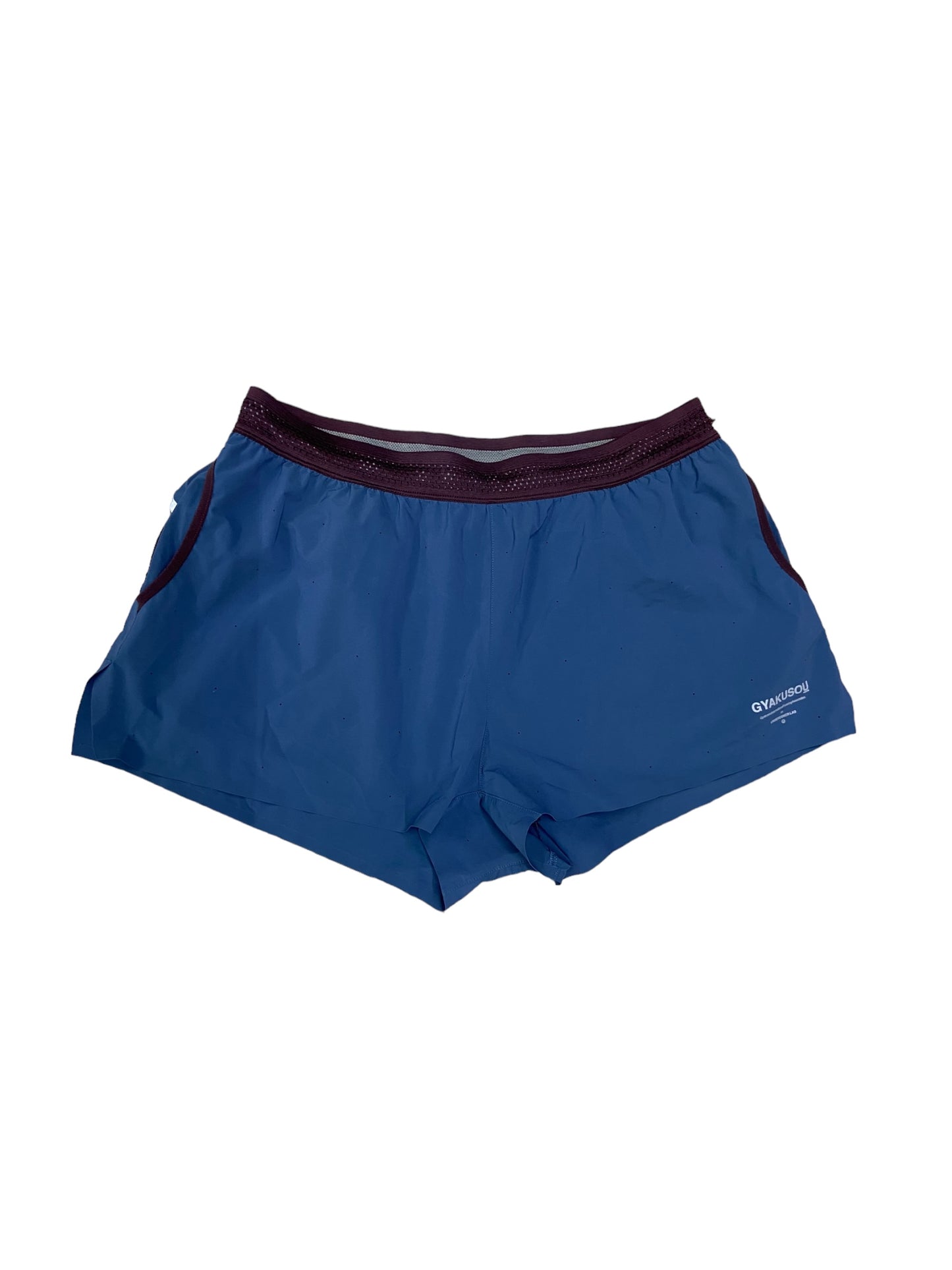 Nike Wmn's Gyakosu Undercover Lab Navy/Maroon Running Shorts Sz L