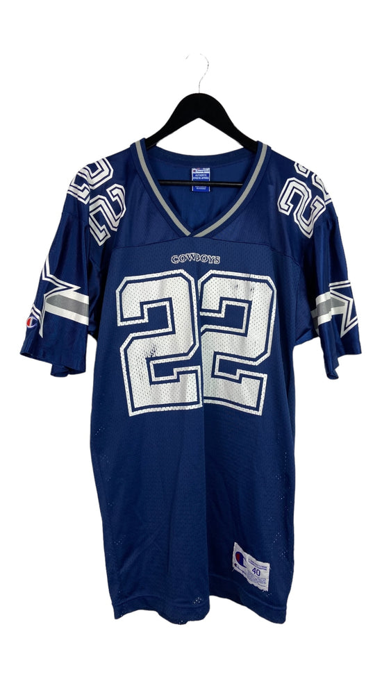 VTG Dallas Cowboys Emmit Smith #22 Champion Jersey Sz L