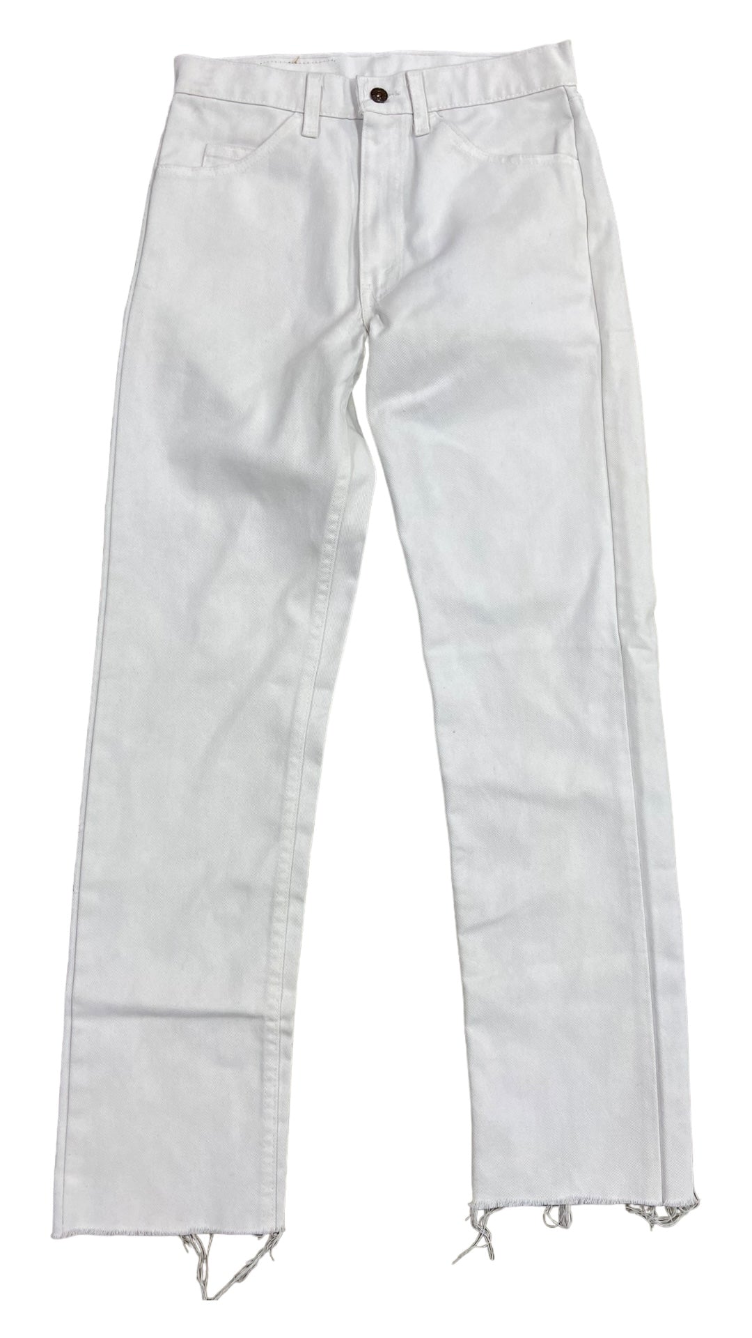 Vtg Levi's White Tab White Jeans Sz 30x34