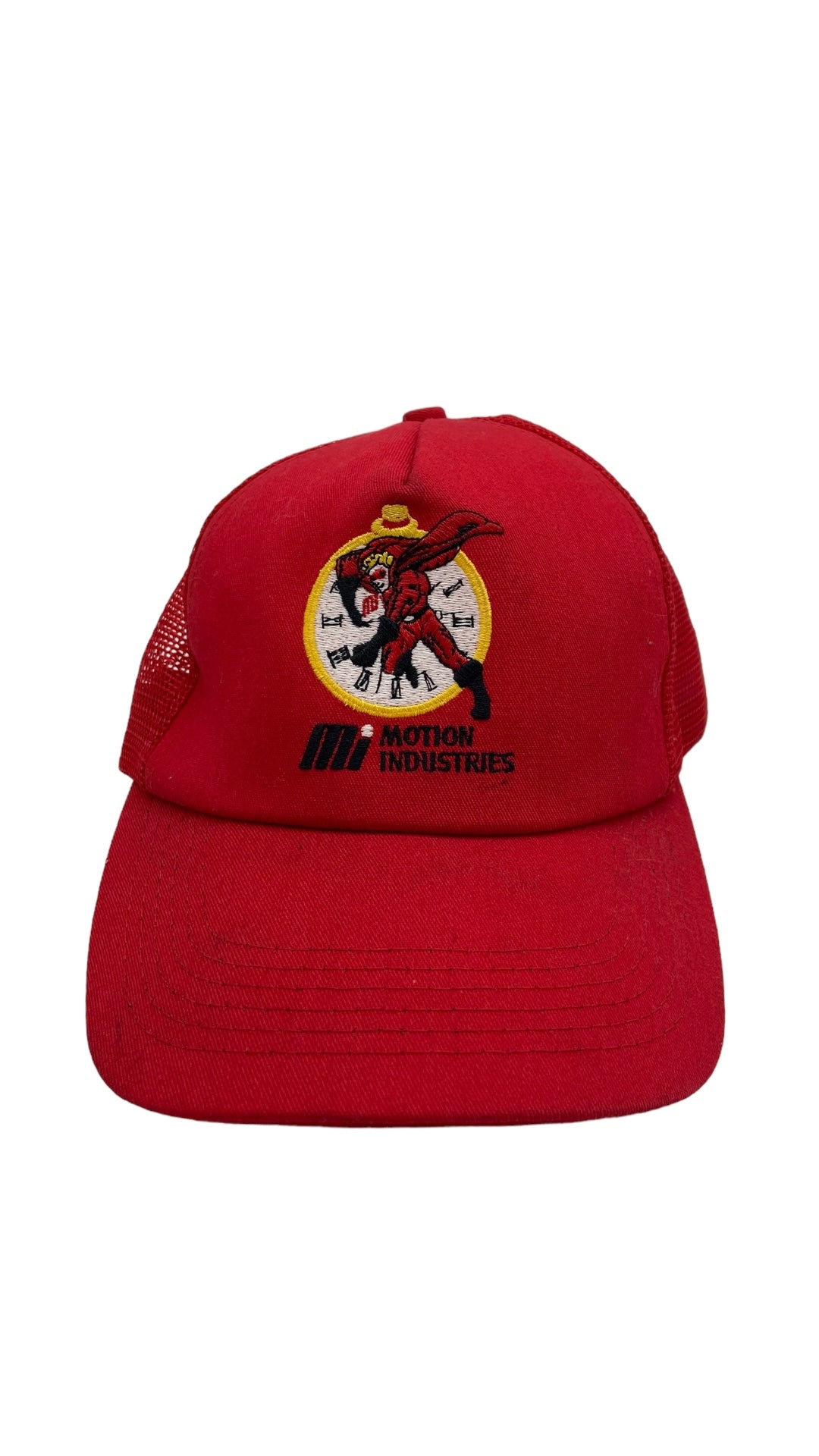 VTG Motion Industries Red Trucker Hat