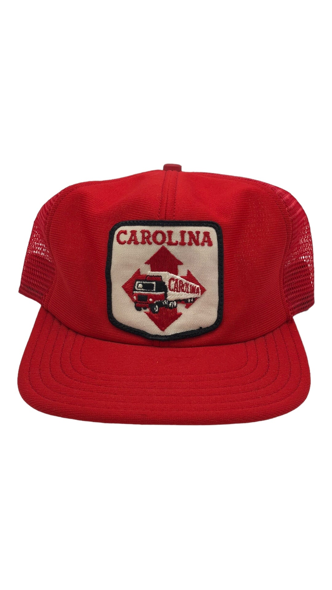 VTG Carolina Semi Red Trucker Hat