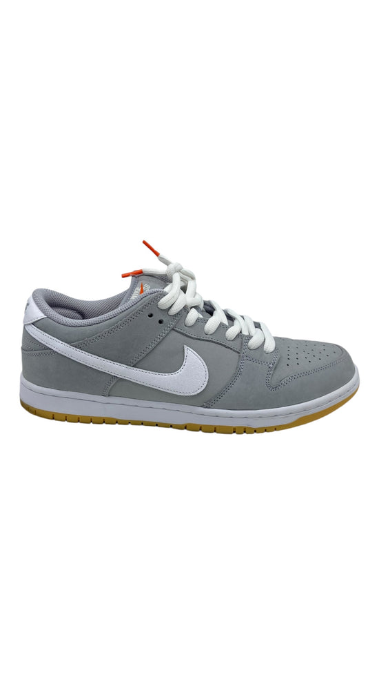 Preowned Nike SB Dunk Low Pro ISO Orange Label Wolf Grey Gum Sz 11.5M/13W DV5464-001