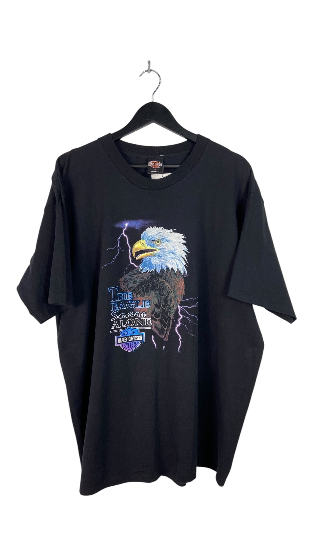 VTG Harley Davidson Eagle Soars Alone Tee Sz XXL