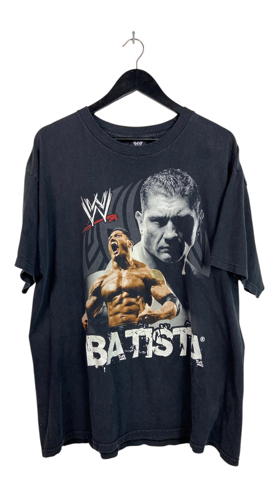 WWE Batista Thumbs Up Thumbs Down Wrestling Tee Sz XL