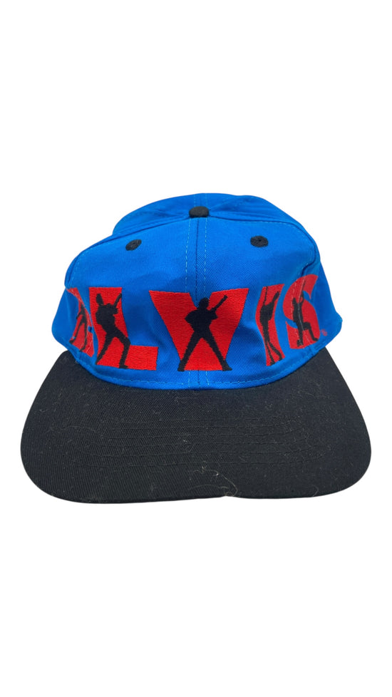 VTG Elvis Red/Blue Wraparound Hat