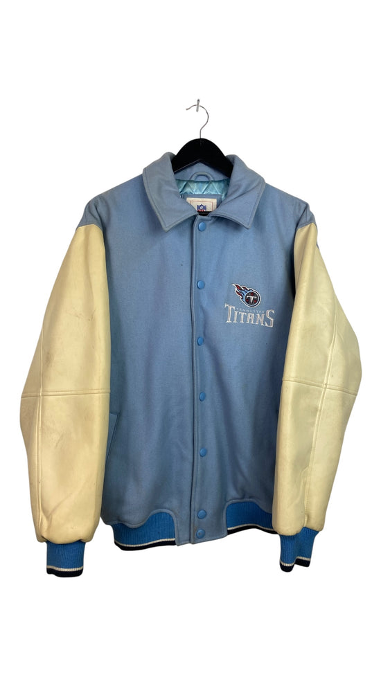 VTG Tennessee Titans Bomber Jacket Sz M