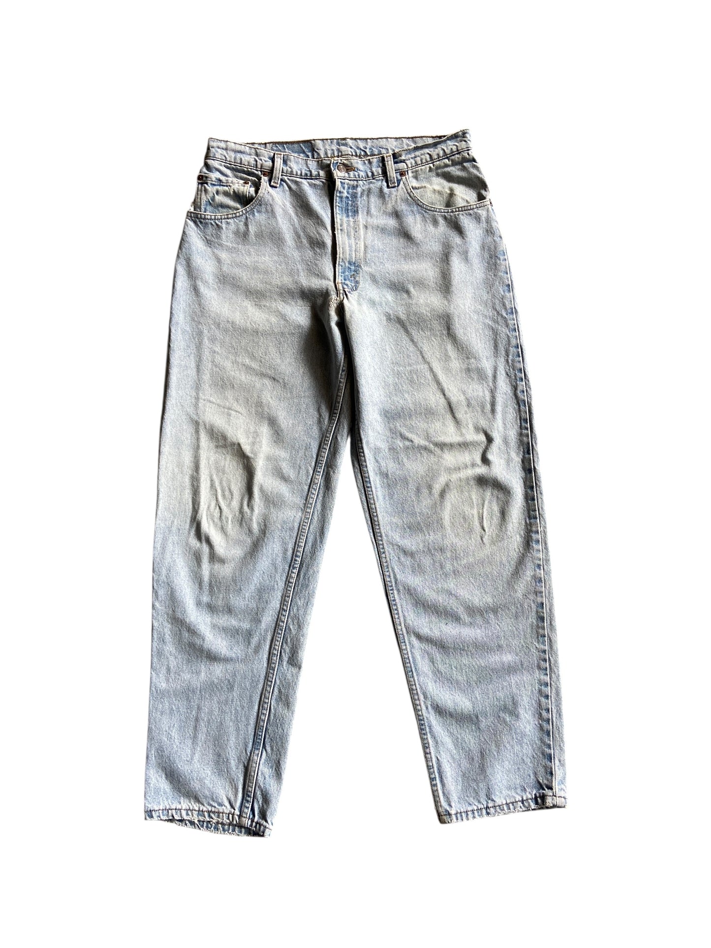 VTG Levis 560 Light Wash Denim Jeans Sz 36x31
