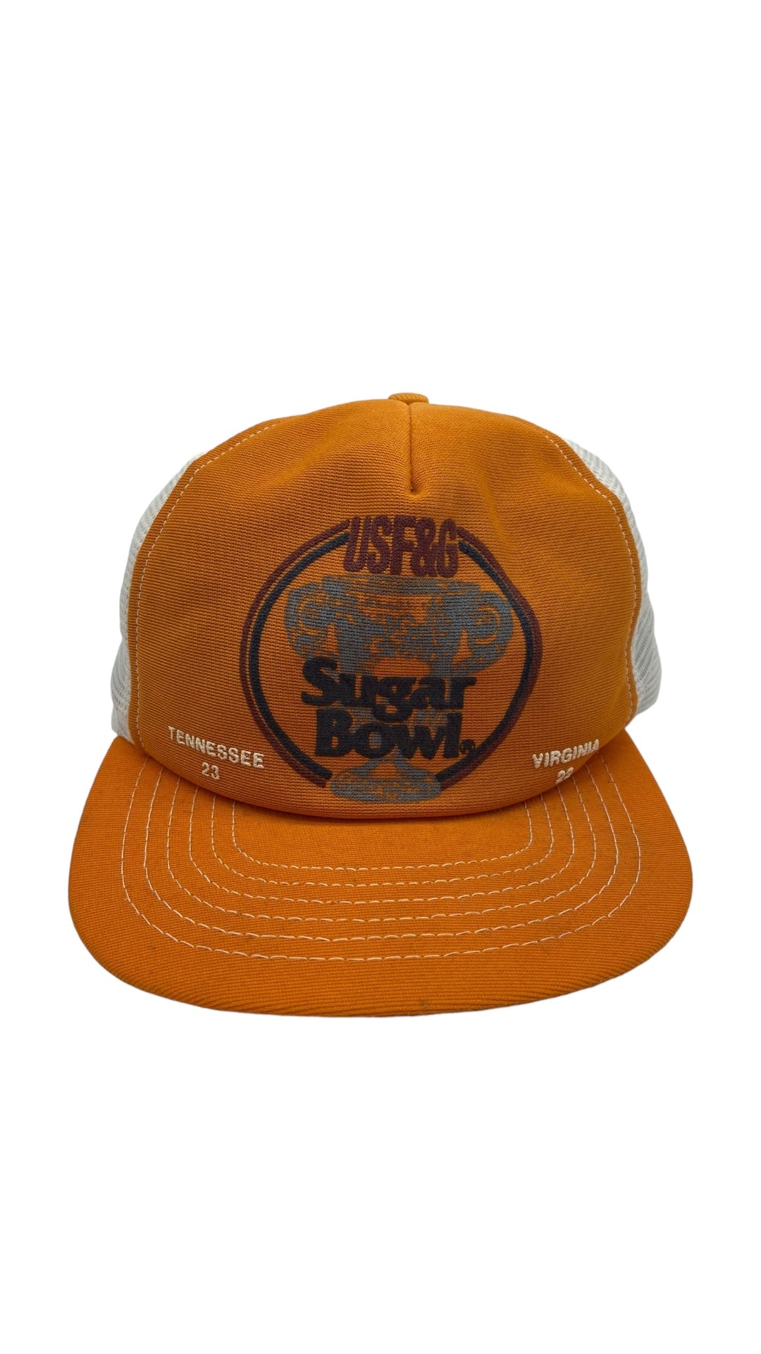 VTG Sugar Bowl '91 Tennessee Virginia Trucker Snapback