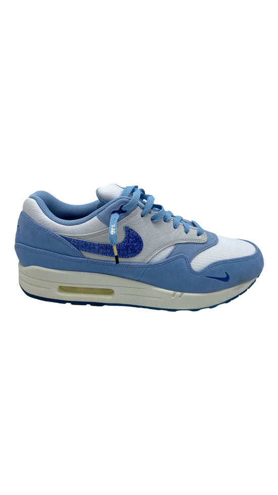 Preowned Nike Air Max 1 Premium Blueprint Sz 12M/13.5W