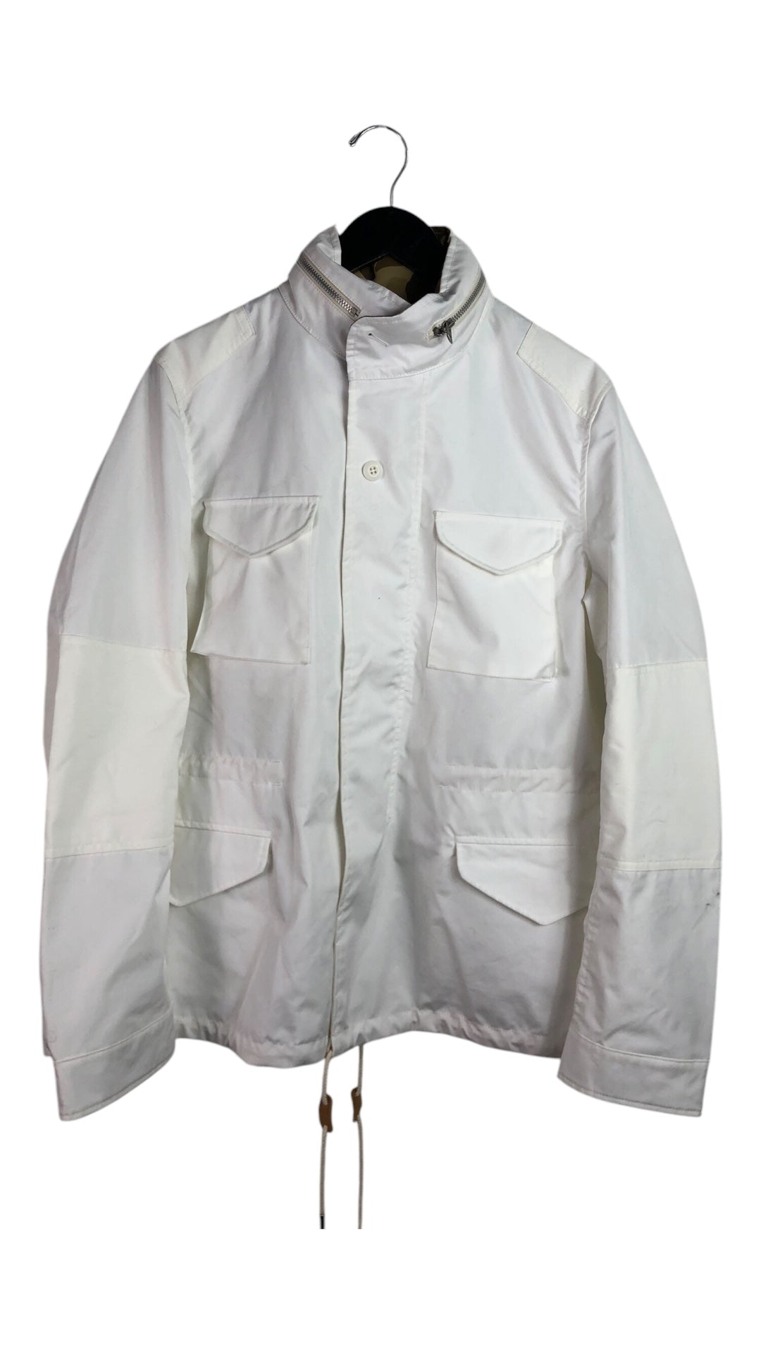 Junta Watanabe Man Comme Des Garçons White/Desert Camo Jacket Sz L