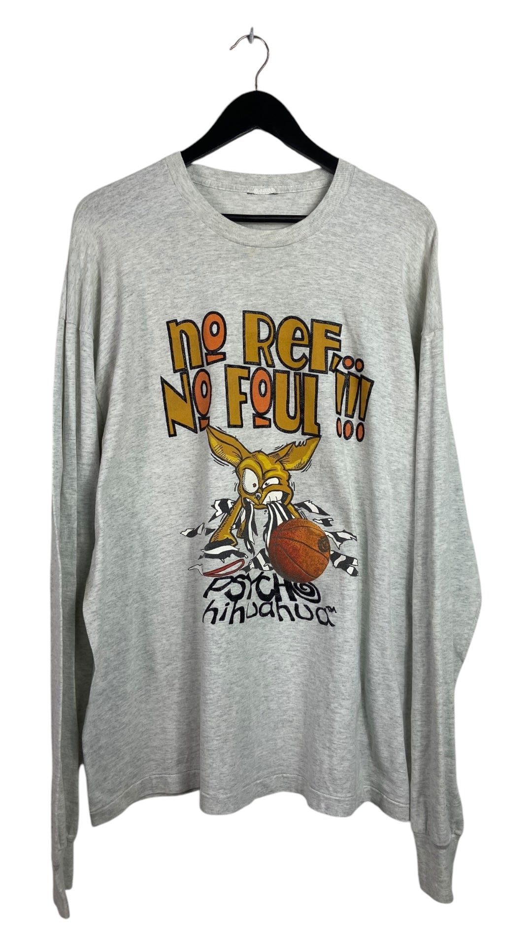VTG Psycho Chihuahua L/S Tee Sz XXL