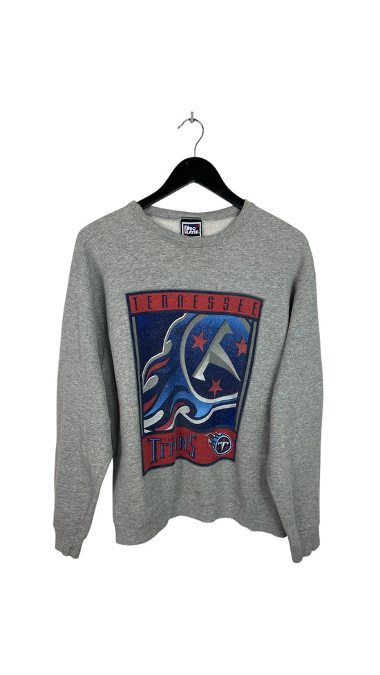 VTG Tennessee Titans Pro Player Crewneck Sweater Sz L
