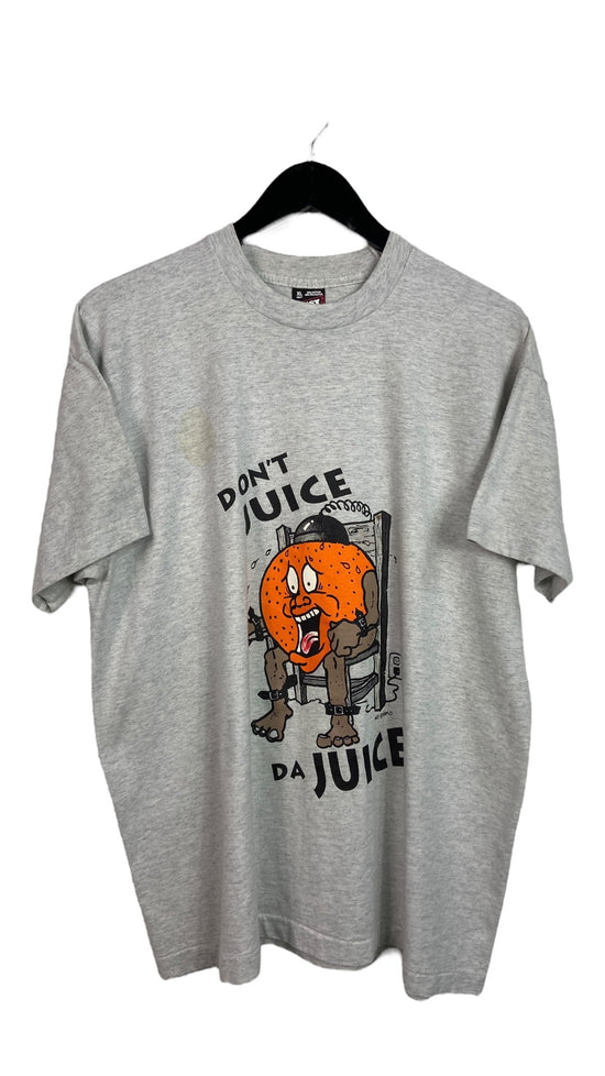VTG OJ "Don't Juice the Juice" Tee Sz XL