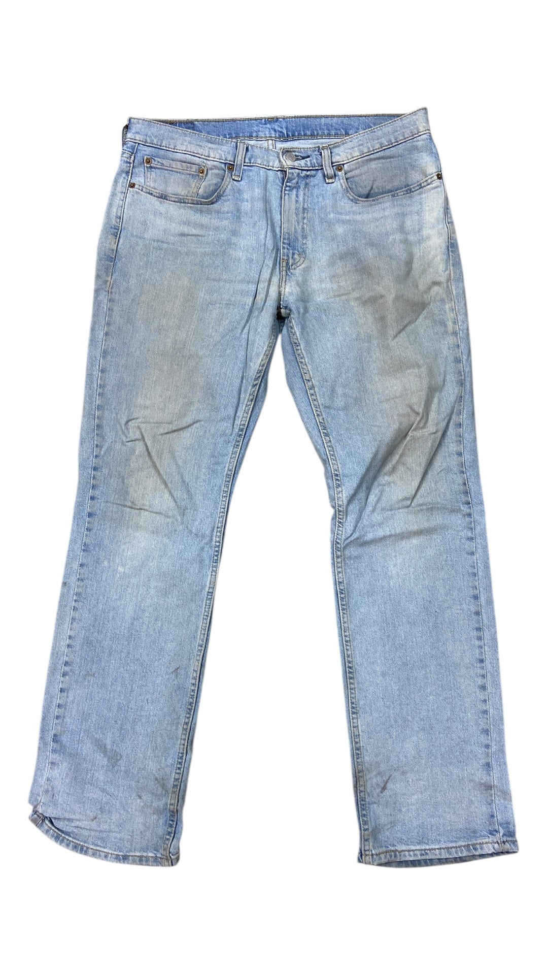 VTG Levi’s 514 Light Wash Denim Pants Sz 36x32
