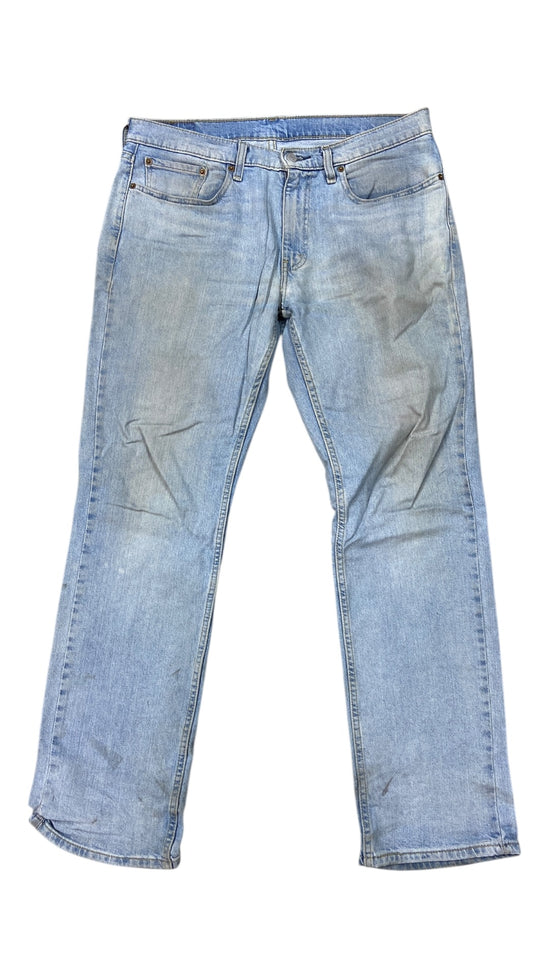 VTG Levi’s 514 Light Wash Denim Pants Sz 36x32