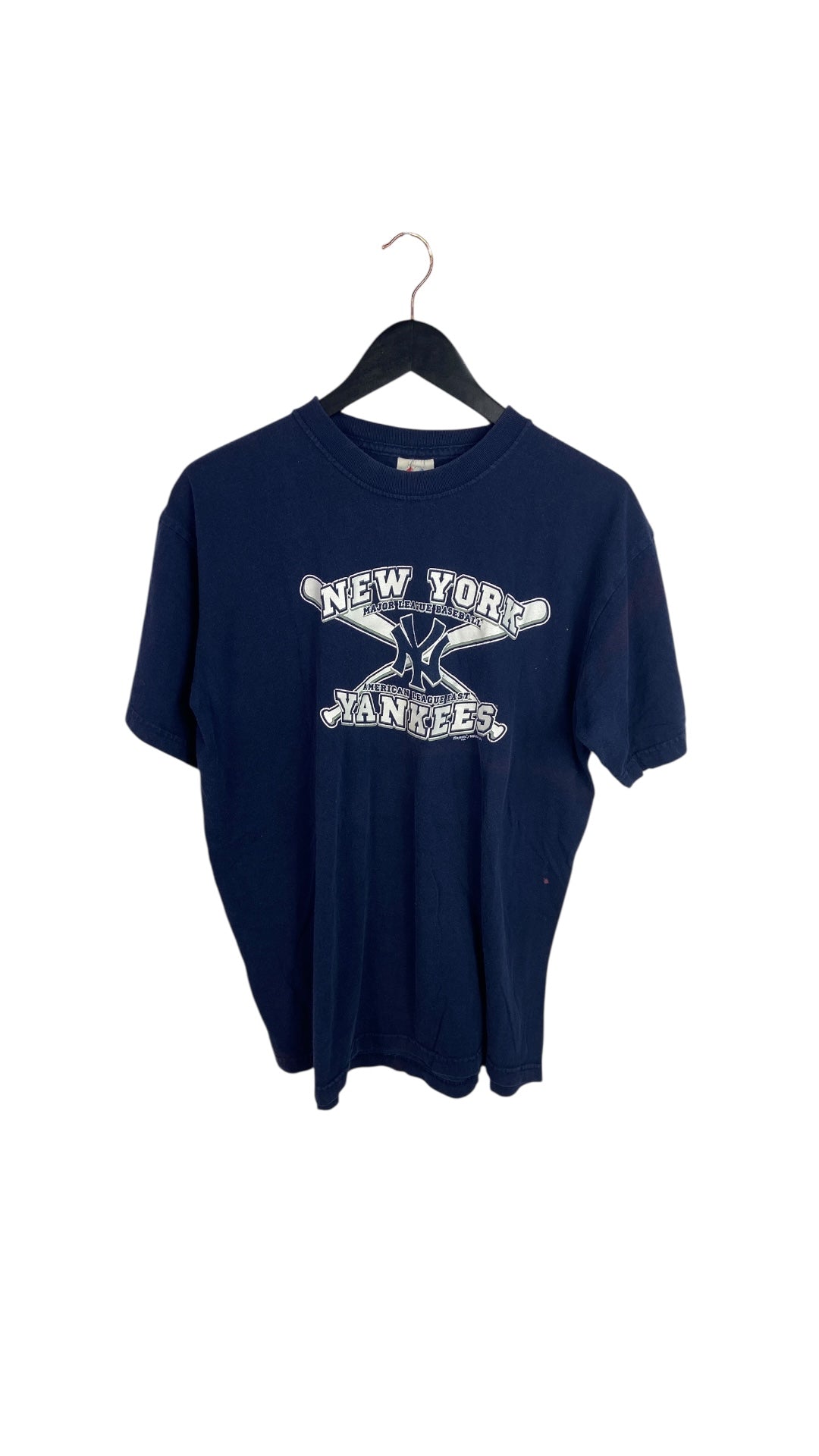 Y2K 2001 New York Yankees Graphic Tee Sz L