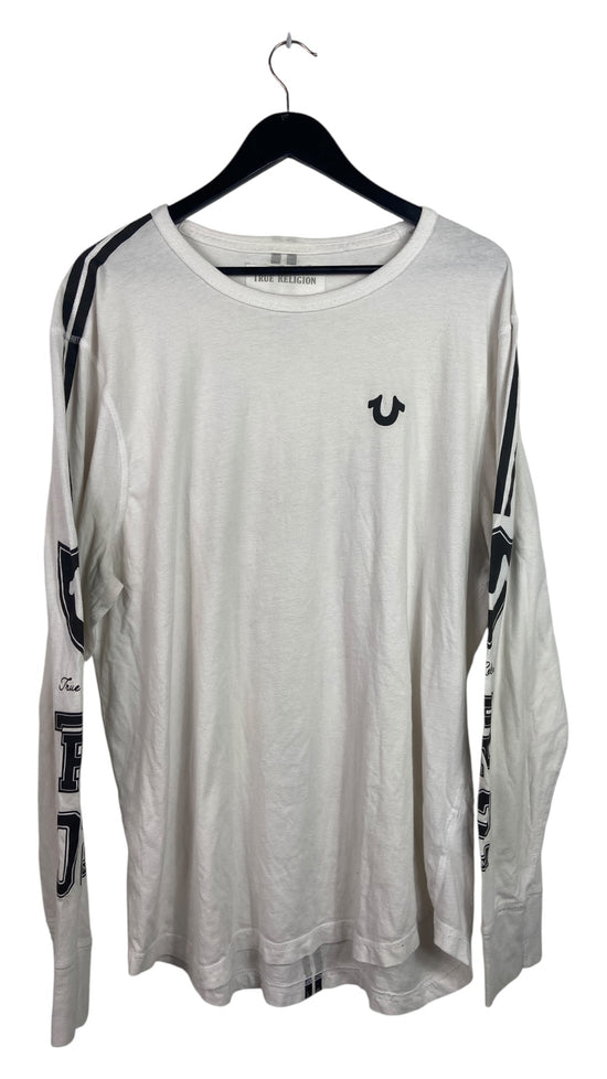 True Religion Horseshoe L/S Tee Sz XL