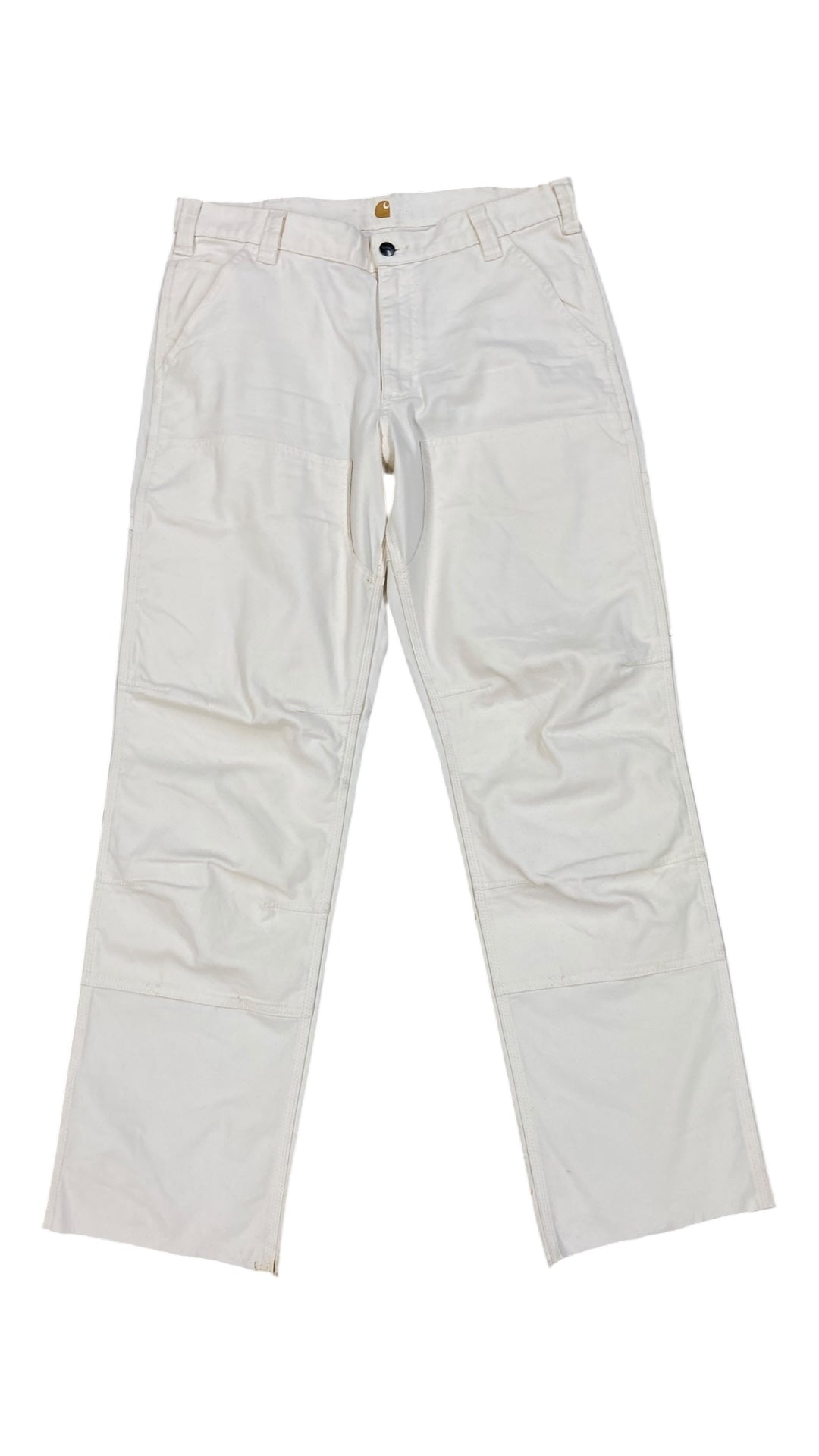 Carhartt White Double Knee Pants Sz 34x32