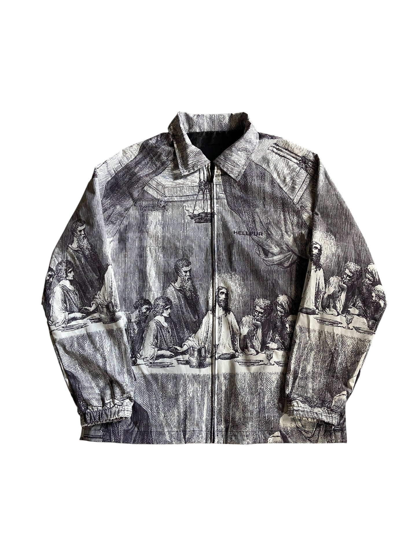 Last Supper Printed Jacket Sz L
