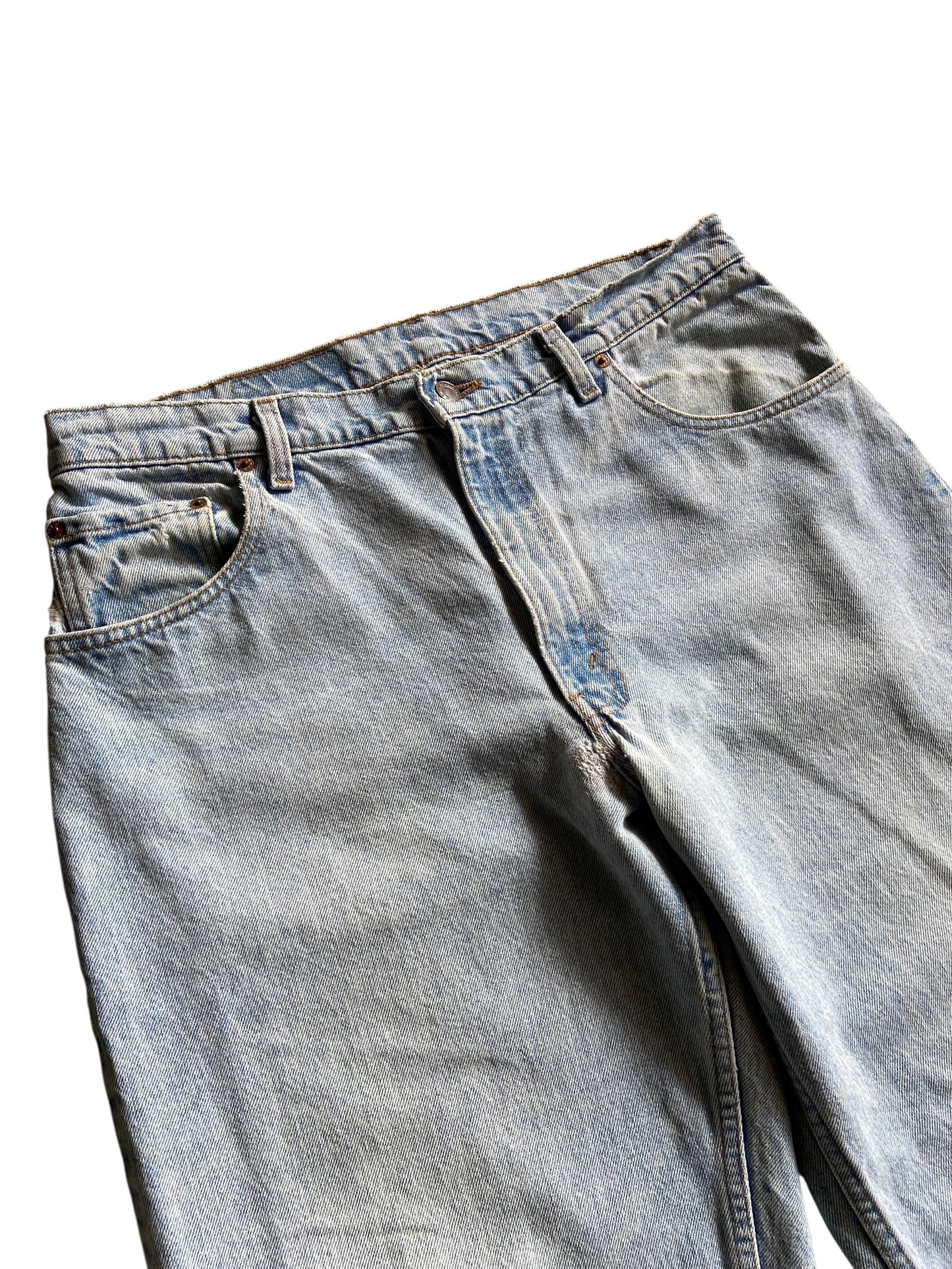 VTG Levis 560 Light Wash Denim Jeans Sz 36x31