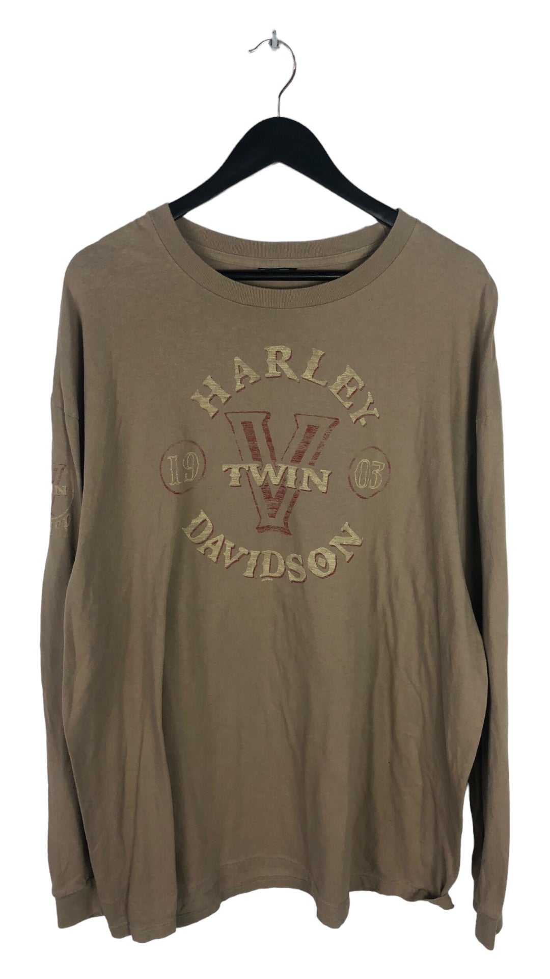 VTG Harley Davidson Mann's Columbus In LS Shirt Sz XL