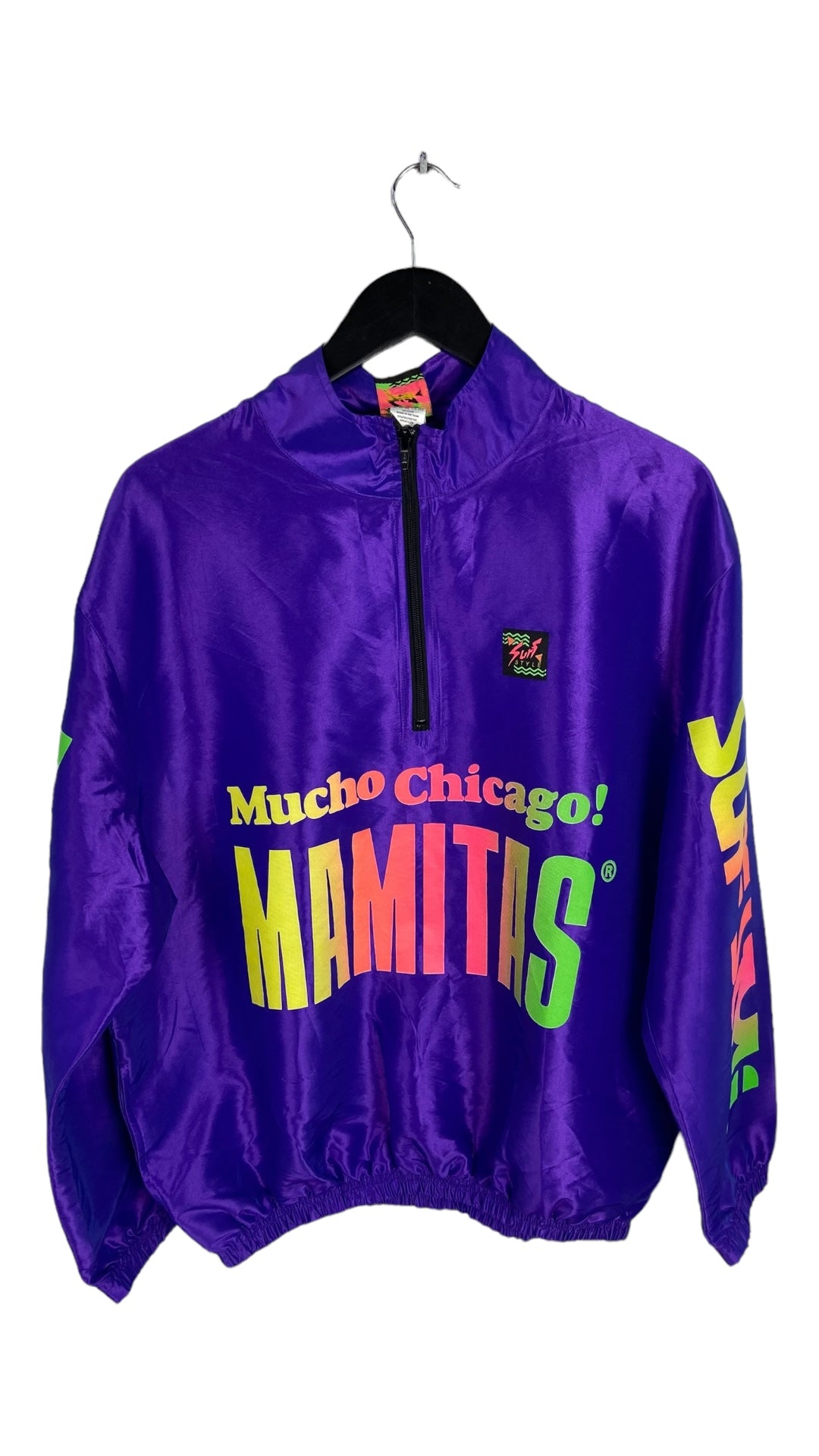 VTG Deadstock Surf Style "Chicago Mamitas" Jacker Sz XL