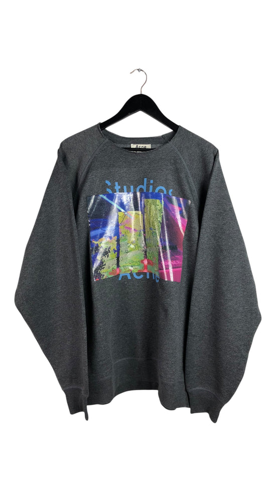 Acne Studios Graphic Print Sweatshirt Sz XL/2XL