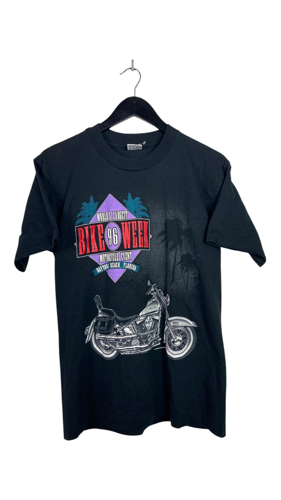 VTG Worlds Largest Bike Week '96 Motorcycle Tee Sz M