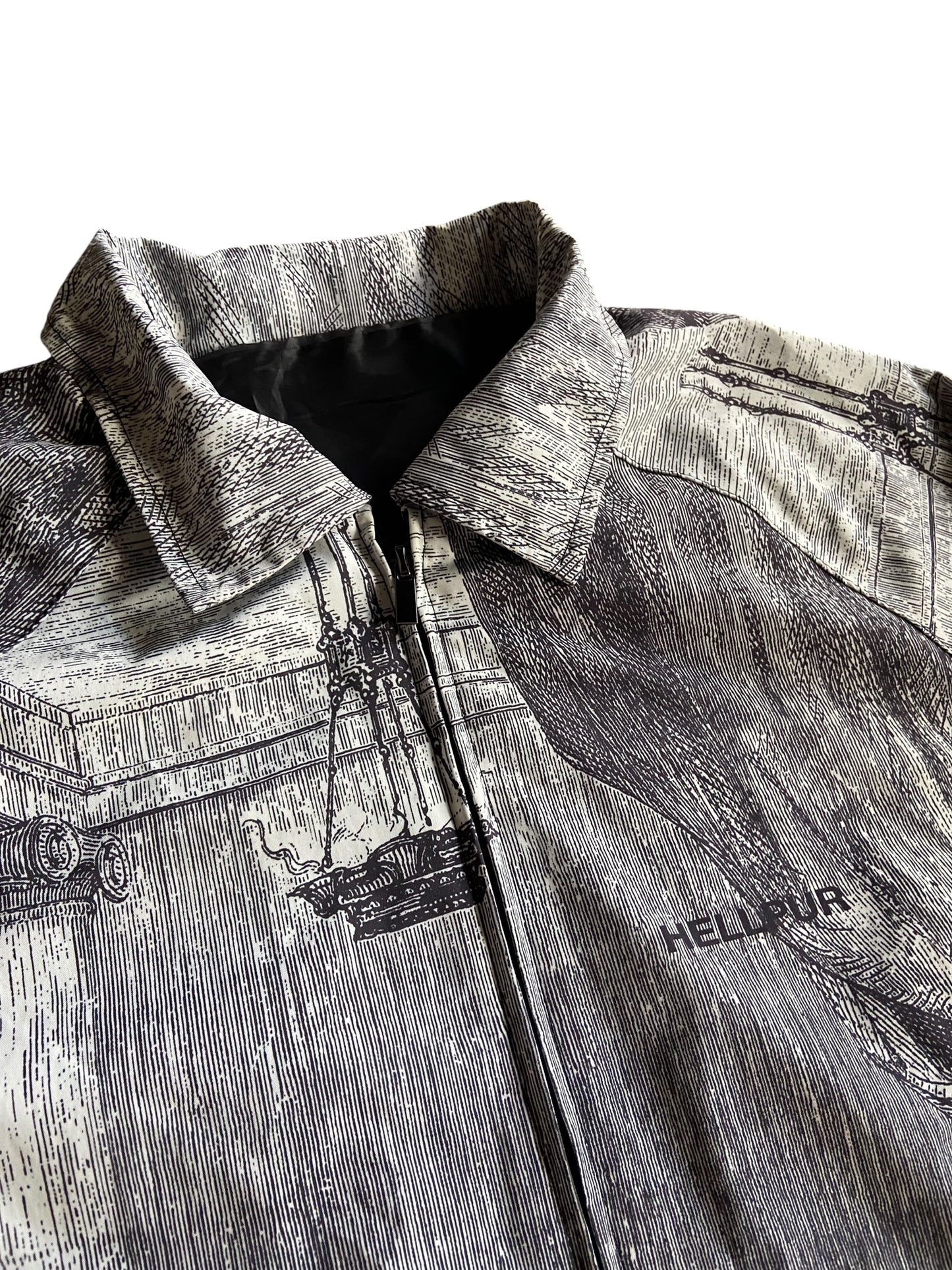 Last Supper Printed Jacket Sz L