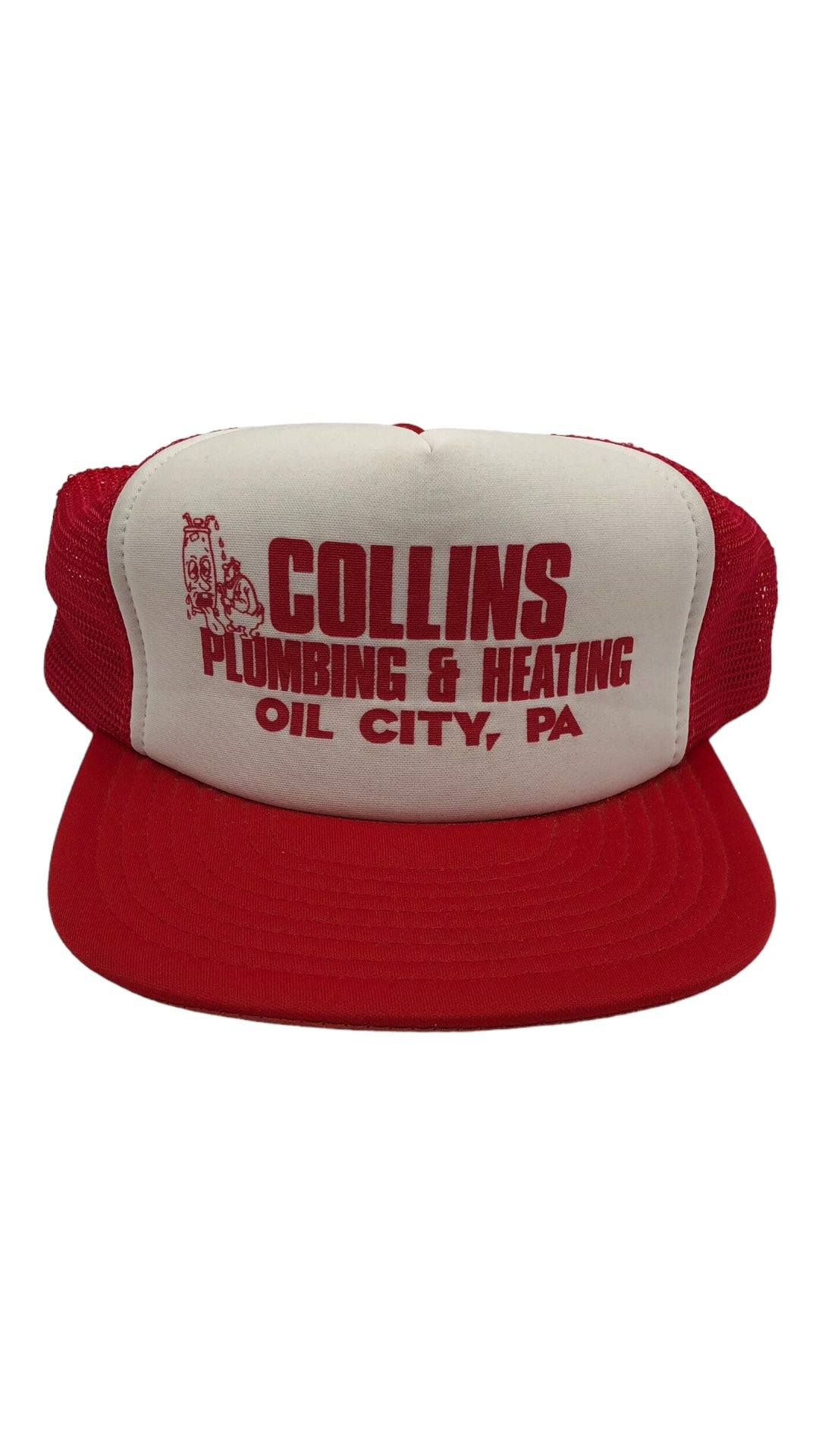 VTG Collins Plumbing & Heating Trucker Hat