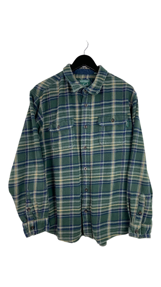 Preowned Woolrich Plaid Button Up Shirt Sz XXL