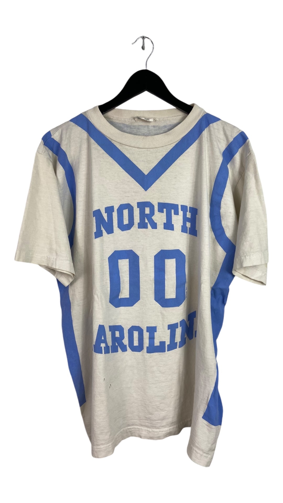 VTG North Carolina Tarheels Basketball Jersey Shirt Sz XL