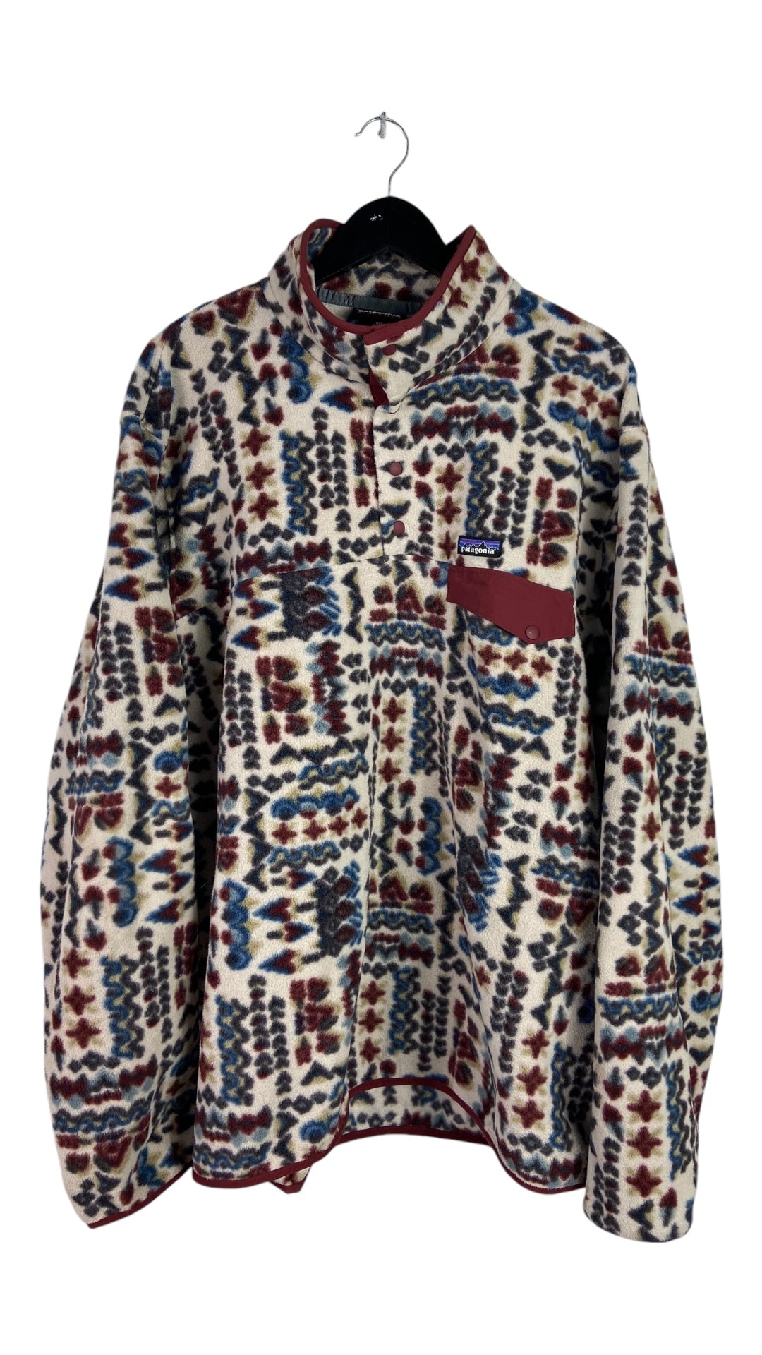 VTG Patagonia Synchilla Aztec Pullover Sweater Sz 2XL