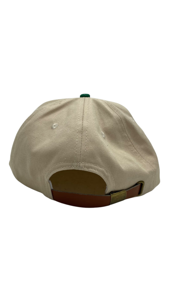 MCV Basic Ass Strapback Cap Cream/Green