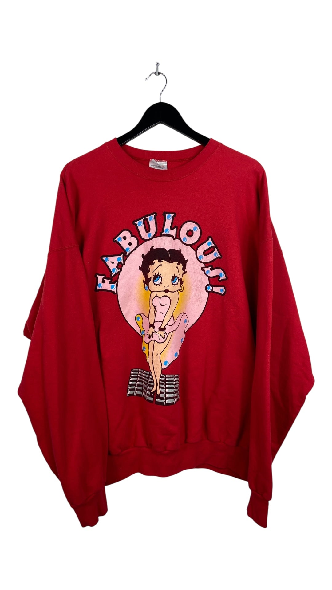 VTG Betty Boop Fabulous Sweatshirt Sz 2XL