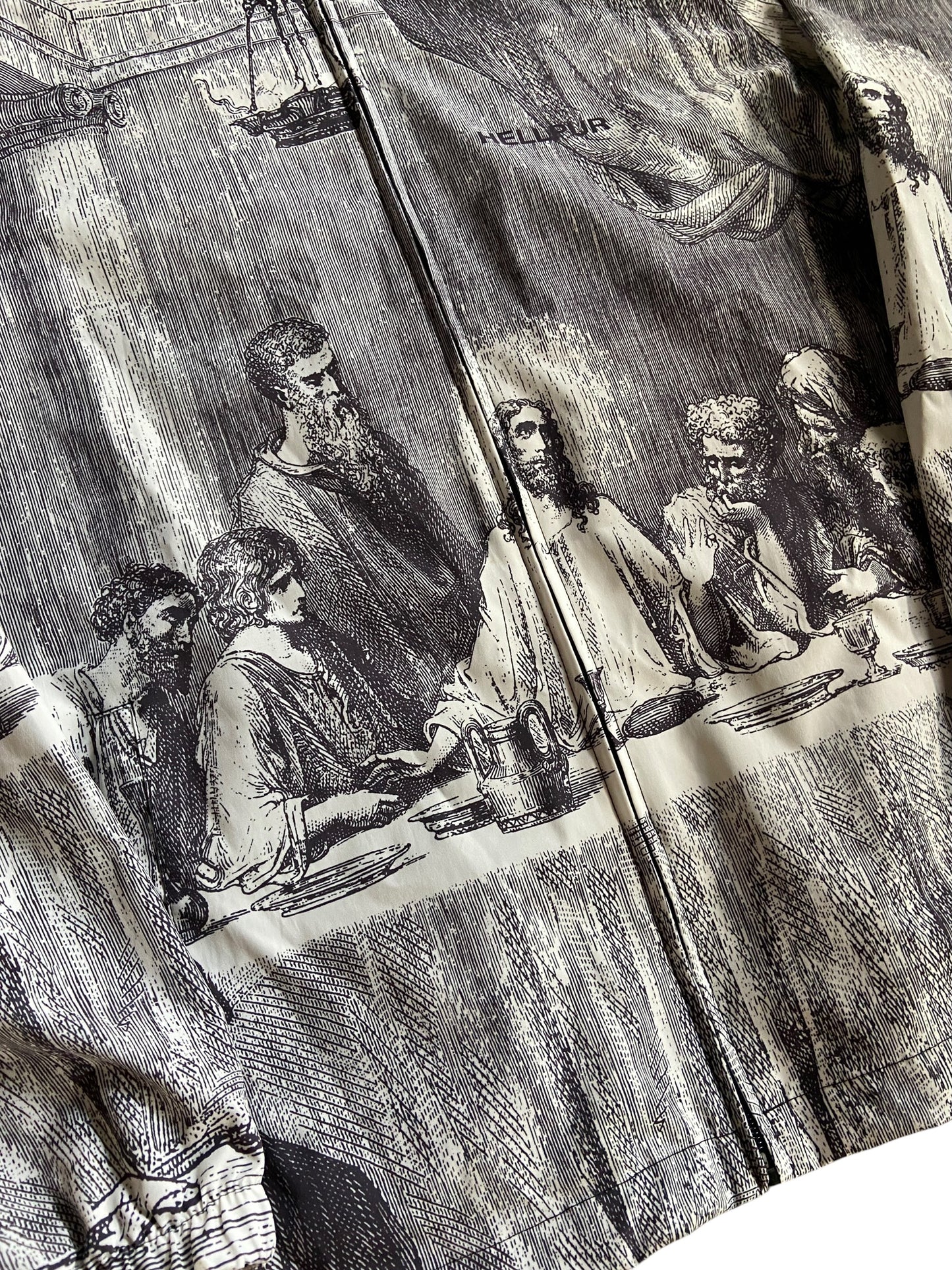 Last Supper Printed Jacket Sz L
