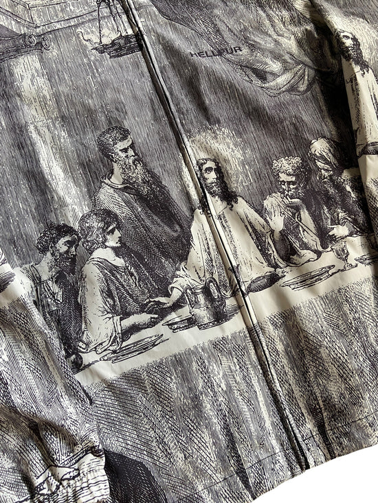 Last Supper Printed Jacket Sz L