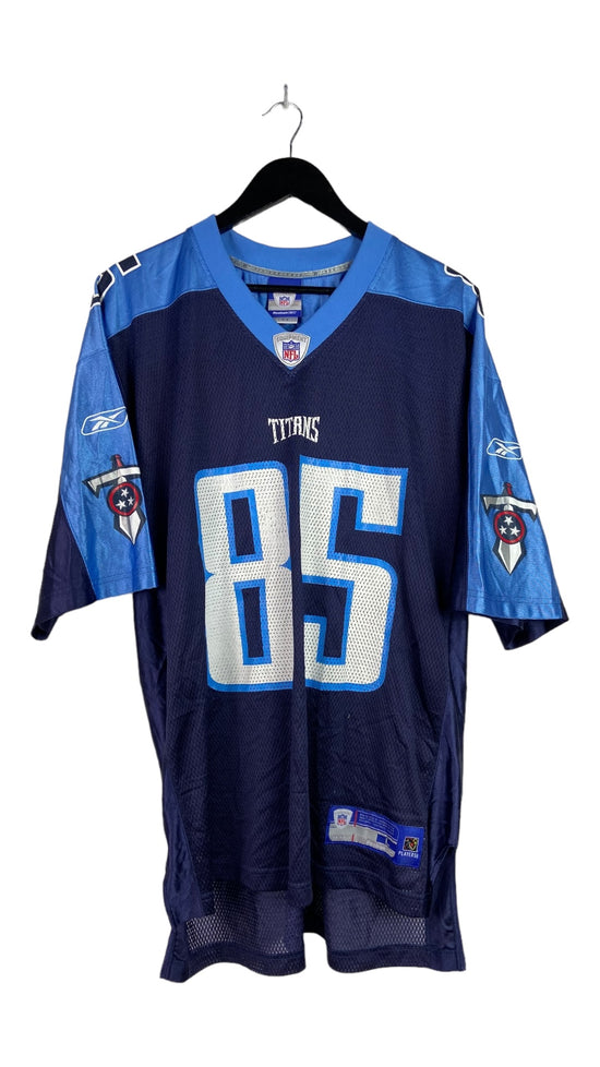 Y2K Tennessee Titans #85 Derrick Mason Reebok Jersey Sz L